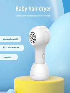 Rechargeable Children's Wireless Hair Dryer With Mild Warm Air Blow Away the Axillary Prickly <b>Heat</b> and Erythema at Folds - Product Image 5