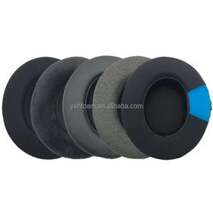 Almohadillas de Repuesto de Tela de Terciopelo y Cuero Proteico de Alta Calidad con Envío Gratuito para Auriculares <span class=keywords><strong>Philips</strong></span> SHP9500 SHP9600 - Product Image 6
