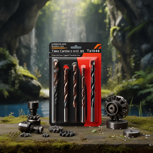Foret en carbure Ttake Ta1048 à 6 plaquettes de guidage, revêtement optimisé pour les machines-outils - Product Image 3