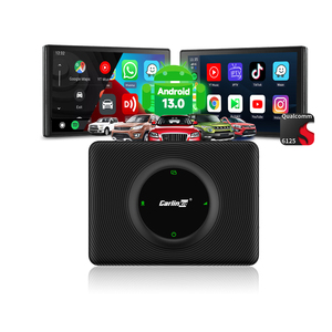 Carlinkit Ae Hộp Xe <span class=keywords><strong>TV</strong></span> Video Ai Hộp <span class=keywords><strong>Android</strong></span> 13 Qcm6125 128GB lên đến 512GB Không Dây Xe Chơi Adapter Carplay Dongle Đối Với Youtube - Product Image 1