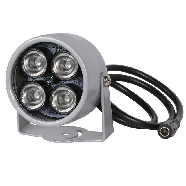 IR LED for IP Camera Night with 4pcs Big Array LED IR Illuminator Infrared IR Light Outdoor Night Vision for Surveillance Camera