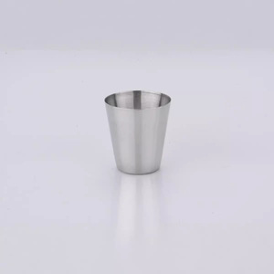 Stainless Steel Mini <b>Cup</b> <b>Set</b> 36x24x42mm Portable With Zippered Case For Outdoor Use - Product Image 3