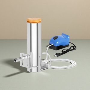 Boîte à fumer électrique pour barbecue avec copeaux de bois pour fumer les saucisses, le bacon, la viande sur le grill et les événements et rassemblements de cuisine en plein air - Product Image 1