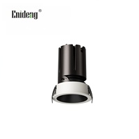 Spot LED encastrable réglable sans cadre, projecteur mural, downlight dimmable à montage au plafond pour centre commercial