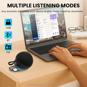 Altavoz Bluetooth Inalámbrico Portátil Mini TWS 2026, con Correa para Colgar, Luz RGB, Botón Suave, Regalo para Exteriores - Product Image 2