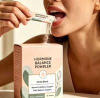 ODM OEM Complément Alimentaire Bien-être Féminin Poudre en Sachet Complexe Équilibre Hormonal Féminin Mélange Herbal Soutien SPM Ménopause
