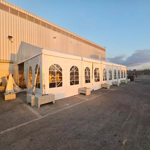 Chapiteau <span class=keywords><strong>de</strong></span> Luxe en Aluminium Blanc PVC pour Grands Mariages en Plein Air Accueillant <span class=keywords><strong>200</strong></span> à 500 <span class=keywords><strong>Personnes</strong></span> - Product Image 2