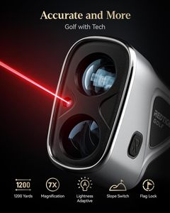 เครื่องวัดระยะกอล์ฟ REDTIGER รุ่น GolfVue Series 2 แบบแม่เหล็ก ชาร์จไฟได้ พร้อมระบบวัดความลาดชัน จอแสดงผลปรับแสงอัตโนมัติ กำลังขยาย 7 เท่า - Product Image 6