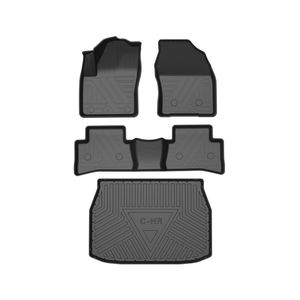 Alfombra impermeable para maletero de coche, accesorios interiores de alta calidad para <span class=keywords><strong>Toyota</strong></span> <span class=keywords><strong>C-HR</strong></span> 2018 + Tpe - Product Image 4