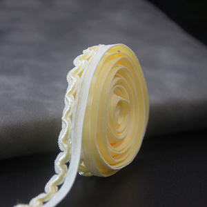 Chất lượng cao Spandex Picot đàn hồi nóng bán vàng thời trang mới thiết kế đàn hồi cho đồ lót - Product Image 6