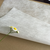 Tissu non tissé écologique respirant soluble dans l'eau froide, papier de support pour broderie soluble dans l'eau 30/40/50/60 g/m²