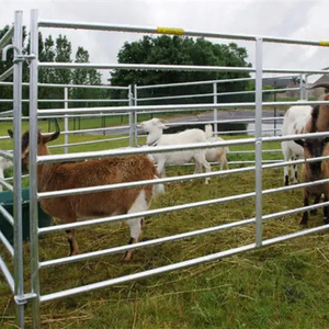 Panel pena bulat kuda pagar Corral ternak tugas berat 6 kaki galvanis - Product Image 3