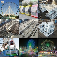 Grande Roue pour Enfants Nova Rides à Vendre, 42m de Hauteur, Manège Électrique Rotatif FW-42M, Équipement d'Attraction de Fête Foraine à Vendre