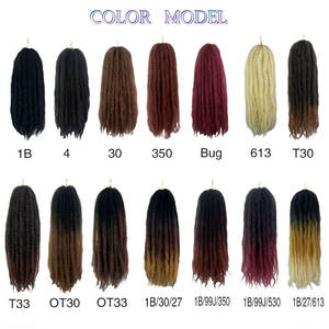 Cheveux synthétiques Sharopul 100g pour tresses africaines au <span class=keywords><strong>crochet</strong></span>, fibre haute température, qualité usine - Product Image 5