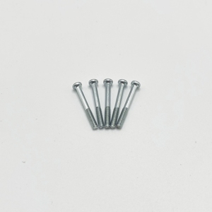 Tornillos de máquina de semi-Rosca de ranura cruzada de zinc azul y blanco de acero al carbono M2 * 16 de alta calidad de fábrica - Product Image 2