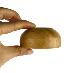 Mini Pelle en Bois Naturel Spatule à Crème en Bambou Cuillère Faciale <span class=keywords><strong>pour</strong></span> Application de Cosmétiques et de Masques - Product Image 3