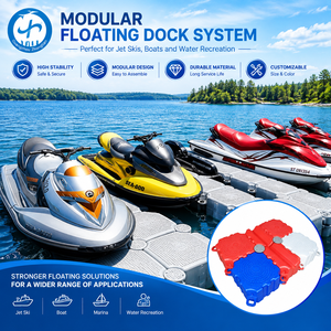 Plataforma Flotante para Embarcaciones PWC de Alta Calidad, Marca GZZH Guangdong, en Venta, para Motos Acuáticas, Marina, HDPE Premium - Product Image 1