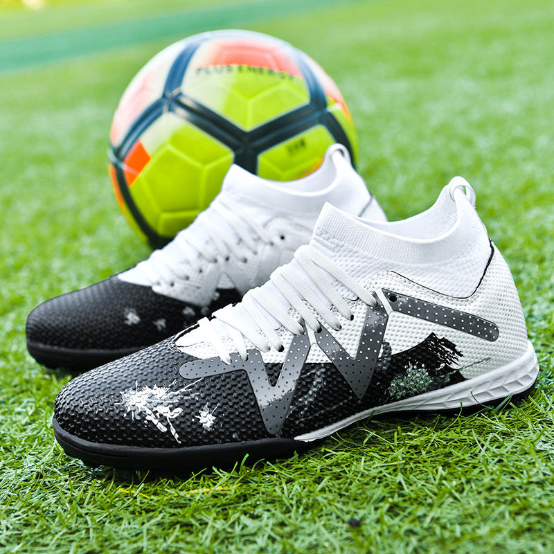 Custom Hot Selling New Football Shoes Broken Spikes Artificial Turf Men  American Soccer Cleats Football Boots Soccer Shoes