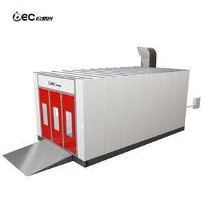 Cabina de Secado por Aire Forzado OBC Avanzada con Sistema de Gas Natural de Bajas Emisiones para Restauración Automotriz - Product Image 1