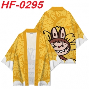 Kimono japonais personnalisé Zimomo Mokoko, dessin animé, cape en mousseline pour adultes - Product Image 2