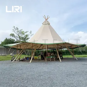 Giant-Hat Tiepee <span class=keywords><strong>tipi</strong></span> <span class=keywords><strong>indio</strong></span> <span class=keywords><strong>Tipi</strong></span> Canvas Tent Pyramid Event Tent Tiepee - Product Image 1