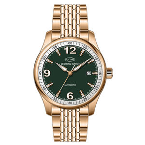 Reloj Mecánico de acero inoxidable para hombre, accesorio masculino de marca superior, personalizado, con movimiento mecánico, 8215 - Product Image 4