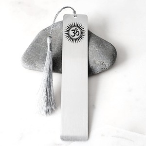 Cá Nhân Sáng Tạo Tùy Chỉnh Laser Khắc Cảm hứng Văn Bản Kim Loại Văn Phòng Phẩm Chữ Thập Thép Không Gỉ Chữ Đánh Dấu - Product Image 3