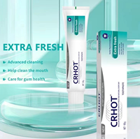 Prix d'usine multiple, dentifrice blanchissant extra frais au goût rafraîchissant, 12 heures de protection forte pour les dents, 100g, vente en gros