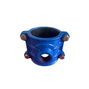 Raccords de tuyauterie en fonte ductile DN50 PN10/16, colliers de serrage pour tuyaux <span class=keywords><strong>PVC</strong></span>/PE - Product Image 2