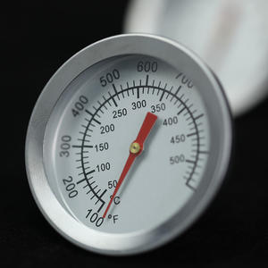 वाणिज्यिक घरेलू रसोई बैक्यू गैस चारकोल ग्रिल ओवन सहायक स्मोकर स्टेनलेस स्टील आउटडोर टेम्प गेज थर्मामीटर - Product Image 1