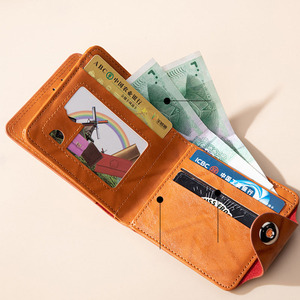 New Billetera Hombre PU Leather Men Dollar Price Wallet Casual Clutch Money Purse Bag Credit Card Holder Fashion Wallet - Product Image 4