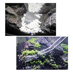 Outils d'aquarium longs en acier inoxydable de qualité supérieure, 4 pièces pincettes pour <span class=keywords><strong>plantes</strong></span> <span class=keywords><strong>aquatiques</strong></span>, ciseaux, spatule, Kits avec 1 chiffon de nettoyage-<span class=keywords><strong>acheter</strong></span> un Aquarium - Product Image 2
