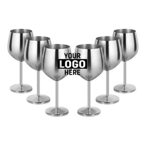 Detachable Dual-purpose Red Wine Goblet 470ml, 304 Stainless Steel Insulated Water Tumbler, Custom Logo Available Travel Cup - Product Image 1