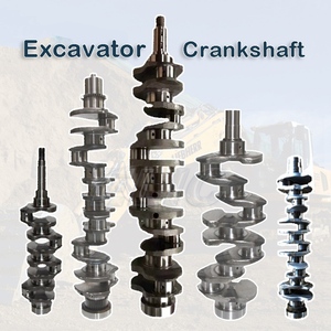 Cigüeñal de motor para excavadora 3176 3056 C27 3196 3056e 3304 3412 3126b 3512 3406b C4.4 para reemplazo de cigüeñal - Product Image 3