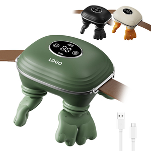 Sabuk Pijat Tangan Bebas Warna Hijau Shiatsu untuk Punggung dan Leher, Pijat Jaringan Dalam dengan Pemanas - Product Image 1