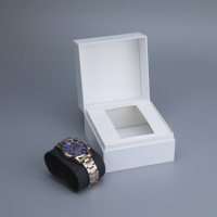 Boîte cadeau rigide en carton pliable avec fermeture magnétique, emballage personnalisé avec logo recyclable OEM & ODM pour montre