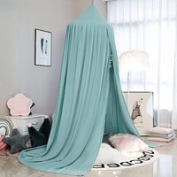Tente en tissu de coton doux pour bébé, lit suspendu, auvent de plafond pour enfants, jeu, lecture, jeu en intérieur, style européen américain, toutes saisons
