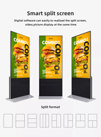 Layar Kios Informasi Android LCD Touch Screen 32 Inch, Kios Iklan Digital dengan Kamera, Indoor SDK, Garansi 1 Tahun