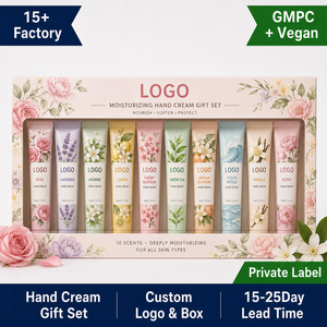 10PCS 35g <strong>Hand</strong> <strong>Cream</strong> <strong>Gift</strong> Set Assorted Scents Moisturizing Bulk for Holiday &amp; Wedding <strong>Gifts</strong> - GMPC Vegan Private Label - Product Image 1