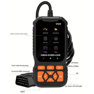 OBDII/EOBD tự động chẩn đoán mã đọc Máy quét 12V cắm kiểm tra công cụ cho xe chẩn đoán xe và giải quyết vấn đề - Product Image 3