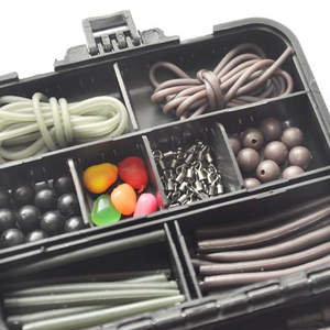 Lot de 148 appâts de natation portables mixtes, boîte d'accessoires, leurres de pêche, ensembles d'équipement <span class=keywords><strong>pour</strong></span> carpe - Product Image 2