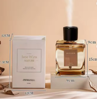 Diffuseur d'aromathérapie automatique en verre au design de flacon de parfum, interface USB-C, quatre réglages ajustables, sans BPA, écologique pour