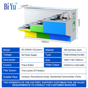 Dispensador de <span class=keywords><strong>Agua</strong></span> Público para Parques Comerciales, Máquina de <span class=keywords><strong>Agua</strong></span> de Alto Flujo para Beber Directo con Filtración, Estación de <span class=keywords><strong>Agua</strong></span> Potable <span class=keywords><strong>Purificada</strong></span> - Product Image 2