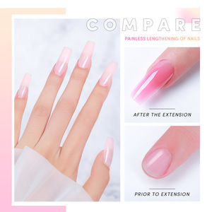 Jelly <b>Extension</b> Gel <b>Nail</b> Builder 15ml Sculpture Hard Private Label Custom Logo Manicure Salon Building Construction Gel Tool - Product Image 6