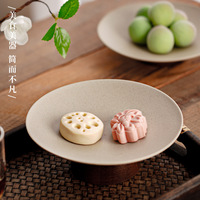 Moderne Chinese thee-snack schaal van grof keramiek, wegwerpbaar, voor suiker, gebak, fruit, thuis, hotel, restaurant, feest, opbergruimte