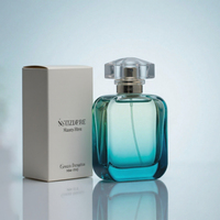 Flacon de parfum de 30ml 50ml 100ml avec boîtes Manchon de parfum avec boîte colorée Surface antidérapante Emballage cosmétique