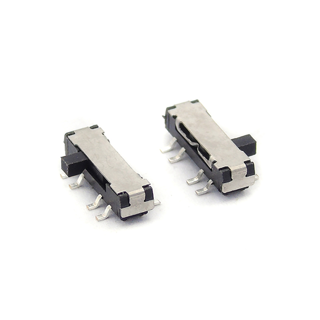 MINI Miniature SMD SMT Side Slide Switch 2P3T 8 Pin 3 Position Toggle Switches Handle High 2mm