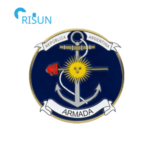 Recuerdos Personalizados, <span class=keywords><strong>Mapa</strong></span> de Argentina con la Bandera Argentina, Medallón Conmemorativo de las Fuerzas Armadas, Monedas Conmemorativas, Moneda de Desafío Personalizada de Argentina - Product Image 2