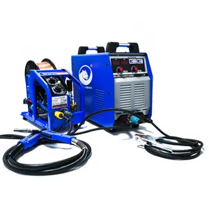 Digital control gas gasless flux core wire mig mma welder welding machine