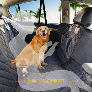 Funda Impermeable para Asiento de Coche para Perros, de Oxford, para Viajes en Coche de Lujo Moderno, con Ventana de Malla, Bolsillo de Almacenamiento, Antirayaduras y Antideslizante, para Coches y <span class=keywords><strong>SUV</strong></span> - Product Image 4